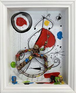 Painting, Style Miro 1, Bernard Saint-Maxent