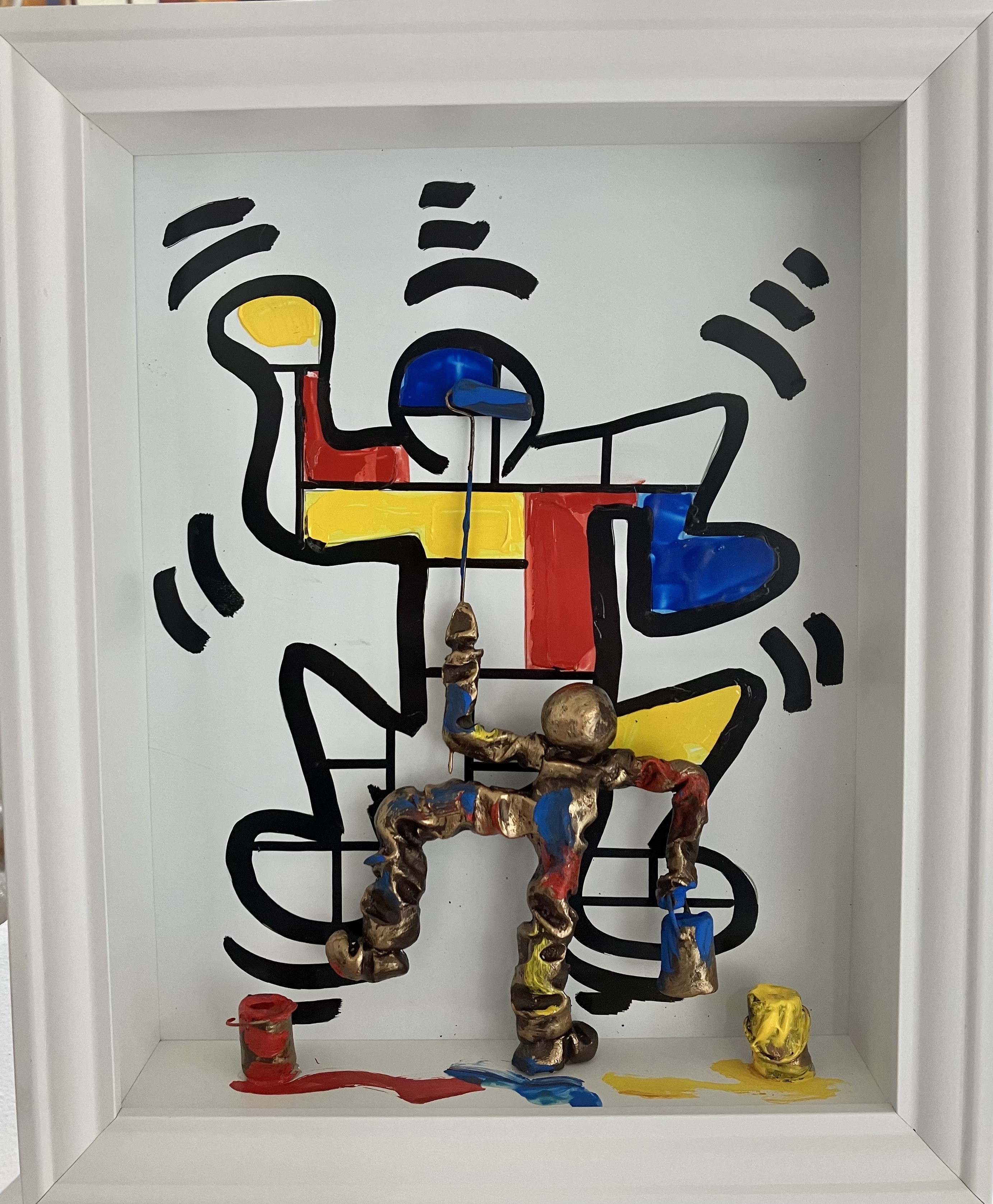 Bernard Saint-Maxent, Style Mondrian et Keith 2 Bernard Saint-Maxent, Style Mondrian et Keith 2