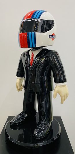 Skulpturen, Business man Porsche Martini, Ian Philip