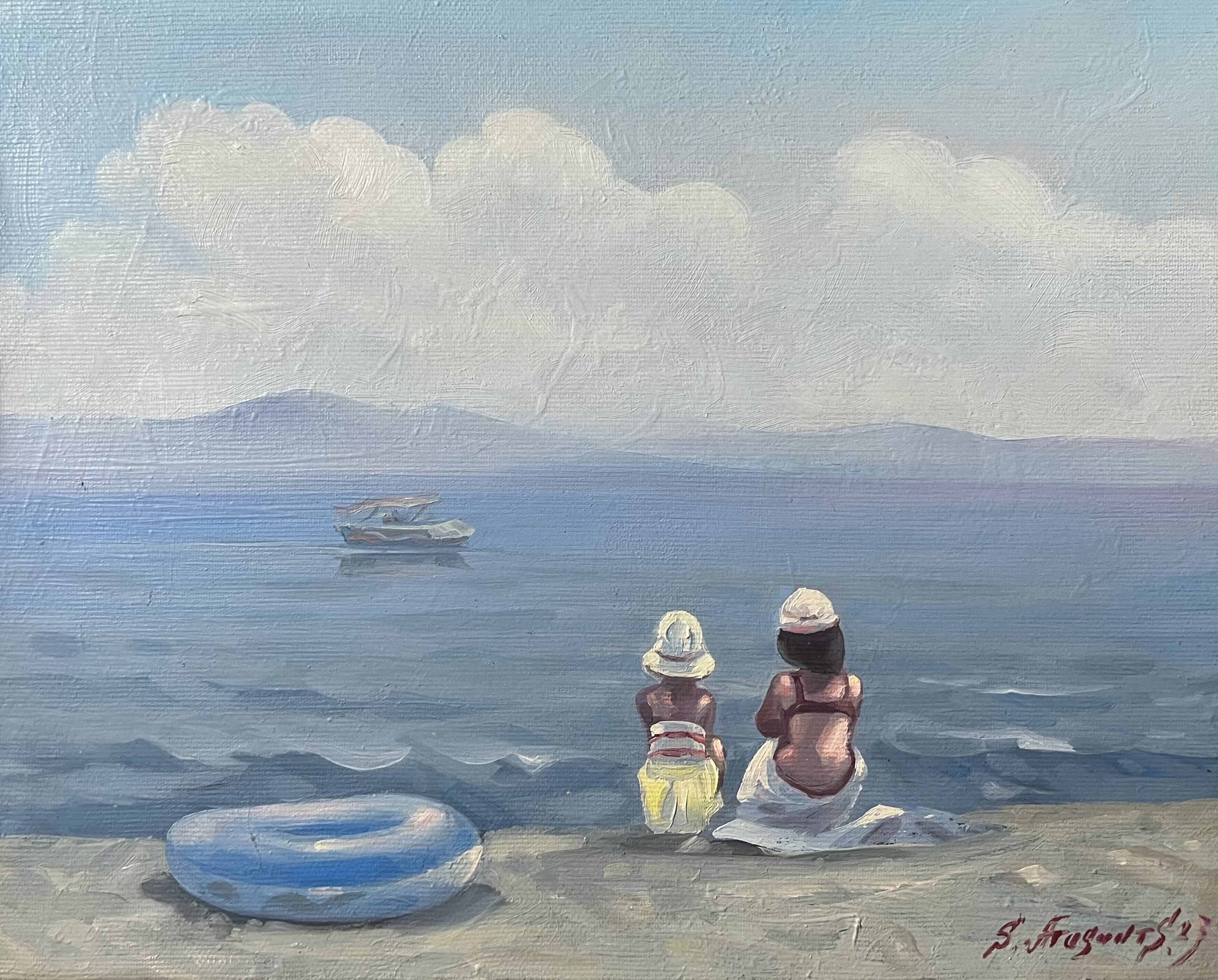 Samvel Atasunts, On the shore of Sevan Samvel Atasunts, On the shore of Sevan