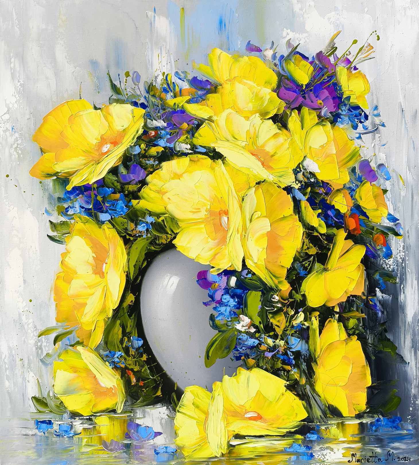 Marieta Martirosyan, Yellow Elegance Marieta Martirosyan, Yellow Elegance
