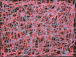 Zeichnungen, Pink electricity, Damien Berrard