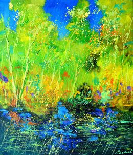 Gemälde, Light on the river, Pol Ledent