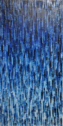 Painting, Matrice bleue, Jonathan Pradillon