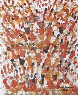 Peinture, Mémorial ( Série Rwanda ), Damien Berrard