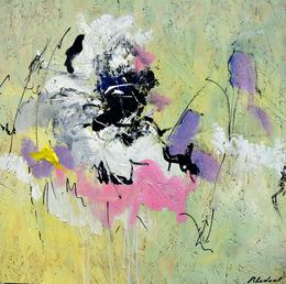 Painting, Happy thoughts flying, Pol Ledent