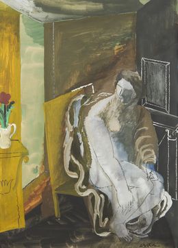 Zeichnungen, La Toilette, Ossip Zadkine