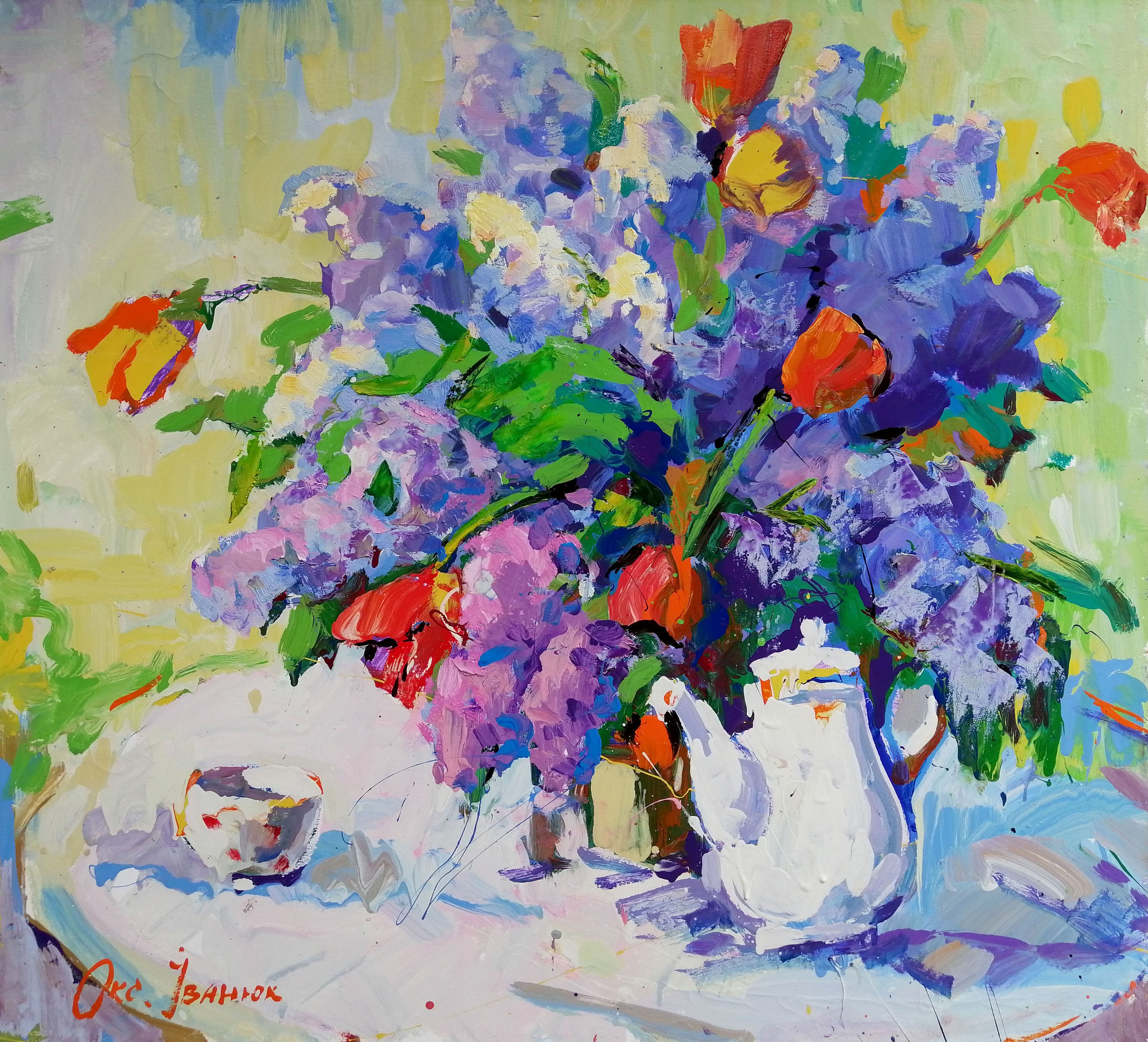 Oksana Ivanyuk, Bouquet of flowers Oksana Ivanyuk, Bouquet of flowers