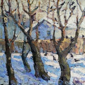 Gemälde, Last snow, Oksana Ivanyuk