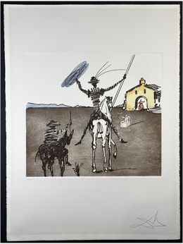 Drucke, Historia de Don Quichotte de la Mancha The Impossible Dream, Salvador Dali