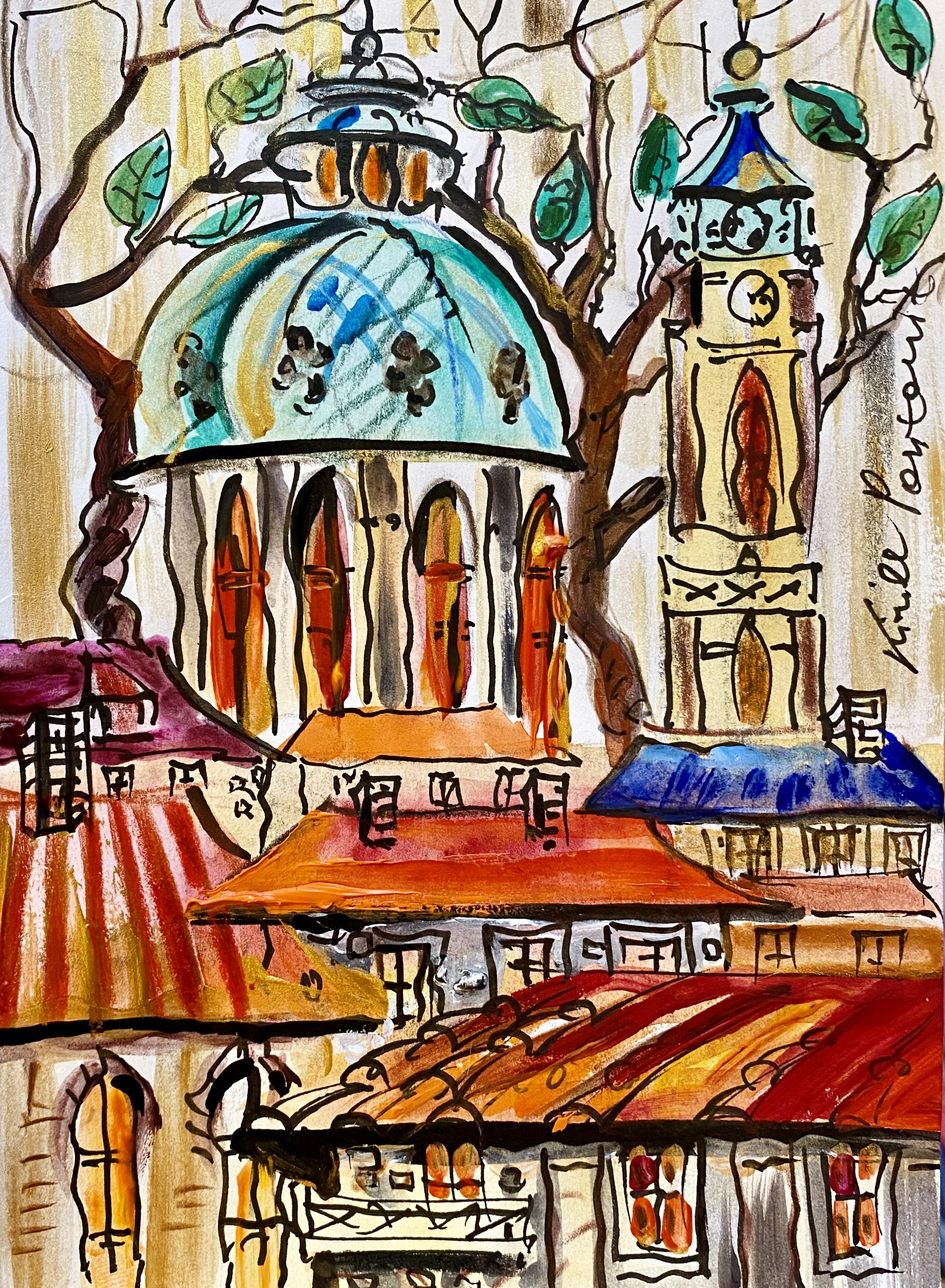 Kirill Postovit, Golden Autumn Of Prague I Kirill Postovit, Golden Autumn Of Prague I