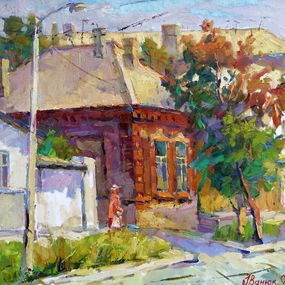 Painting, Streets of old Mariupo, Oksana Ivanyuk