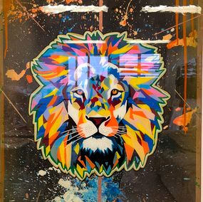 Gemälde, #lion, Dominik Rutz
