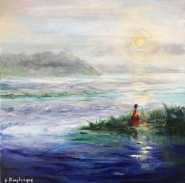 Gemälde, Serenité, Christine Desplanque