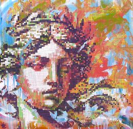 Painting, Reappropriation humaine grec, Nicolas Jesbac