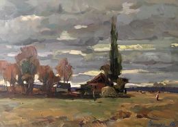 Gemälde, Evening cold, Ivanyuk Oleksiy