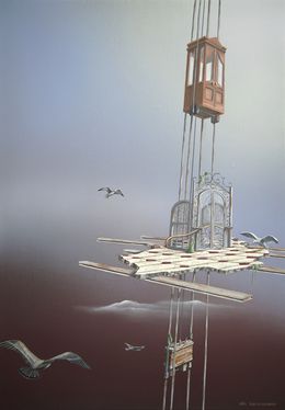 Painting, La destinée, Thierry Van Quickenborne