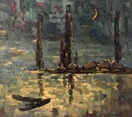 Gemälde, Quiet night, Ivanyuk Oleksiy