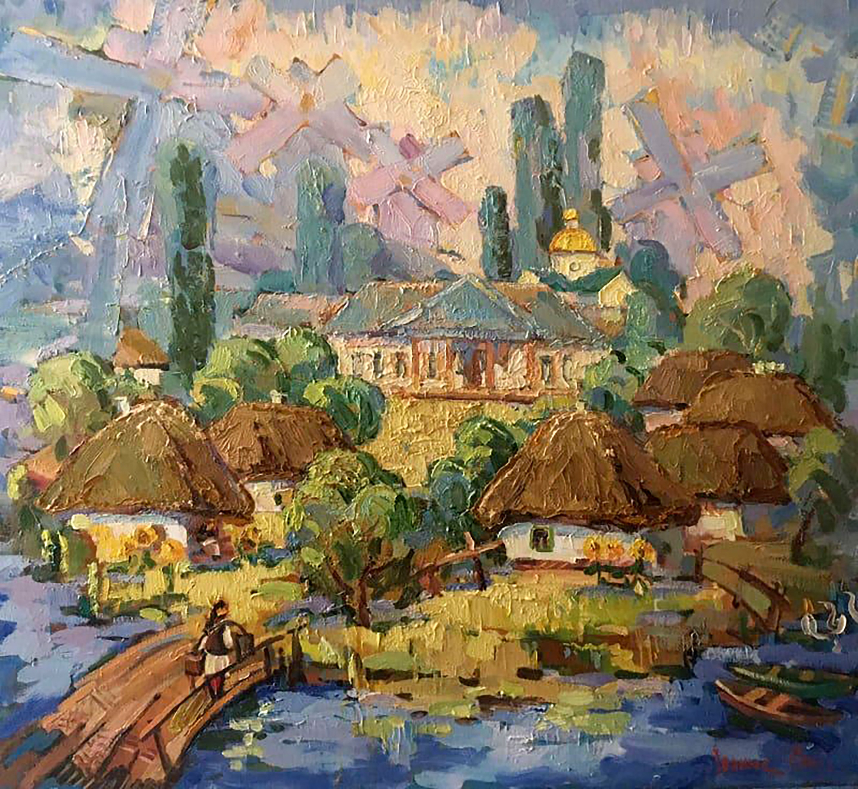 Oksana Ivanyuk, Rural landscape Oksana Ivanyuk, Rural landscape