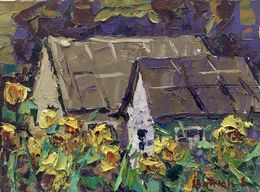 Painting, Sunflowers at home, Ivanyuk Oleksiy