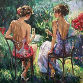 Gemälde, Garden Party, Anna Reznikova