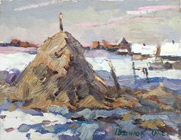 Gemälde, Outside the village, Oksana Ivanyuk