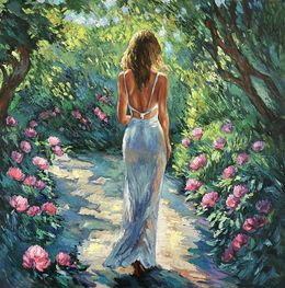 Painting, Eden Garden, Anna Reznikova