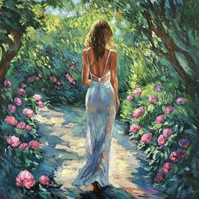 Gemälde, Eden Garden, Anna Reznikova