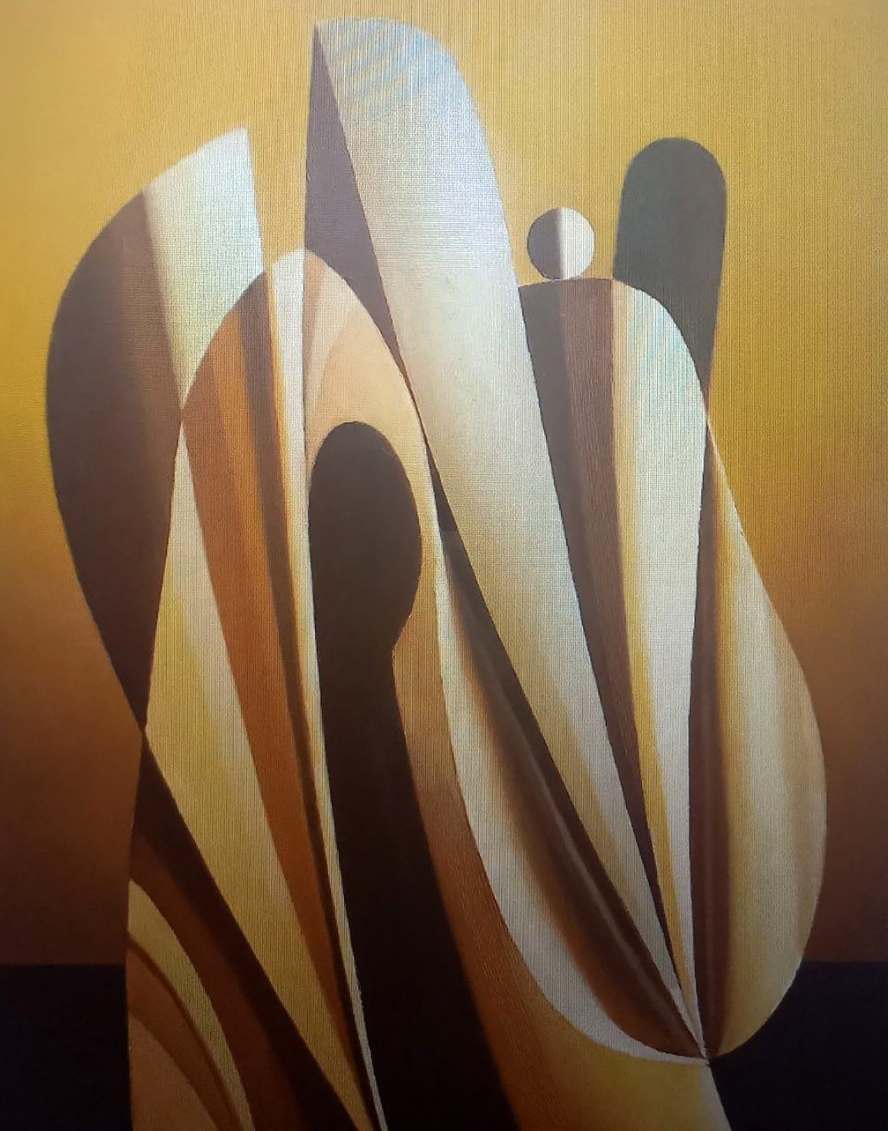 Strashevich Alexander, Yellow sculpture Strashevich Alexander, Yellow sculpture