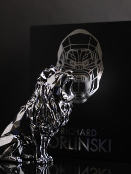 Design, Roaring Lion Spirit (Silver edition), Richard Orlinski