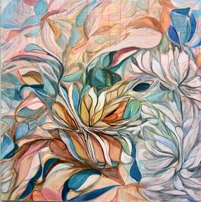 Gemälde, Méthamorphose floral, Irina Bellaye BlanXs