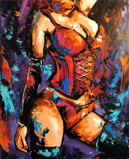Gemälde, Rouge Passion, Thibault Vigneron