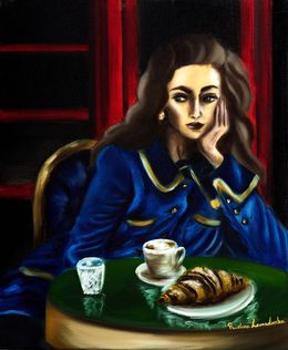 Painting, Whispers of Paris, Ruslana Levandovska