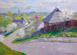 Painting, Spring colors, Boris Serdyuk