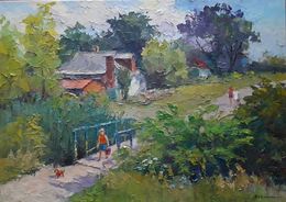 Gemälde, Fishing, Boris Serdyuk