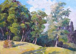 Painting, Old park, Boris Serdyuk