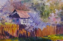 Painting, Spring shadows, Boris Serdyuk