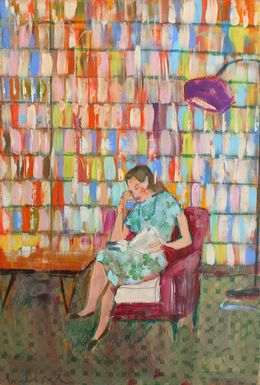 Peinture, Un thé au jasmin, Lourdes Ral