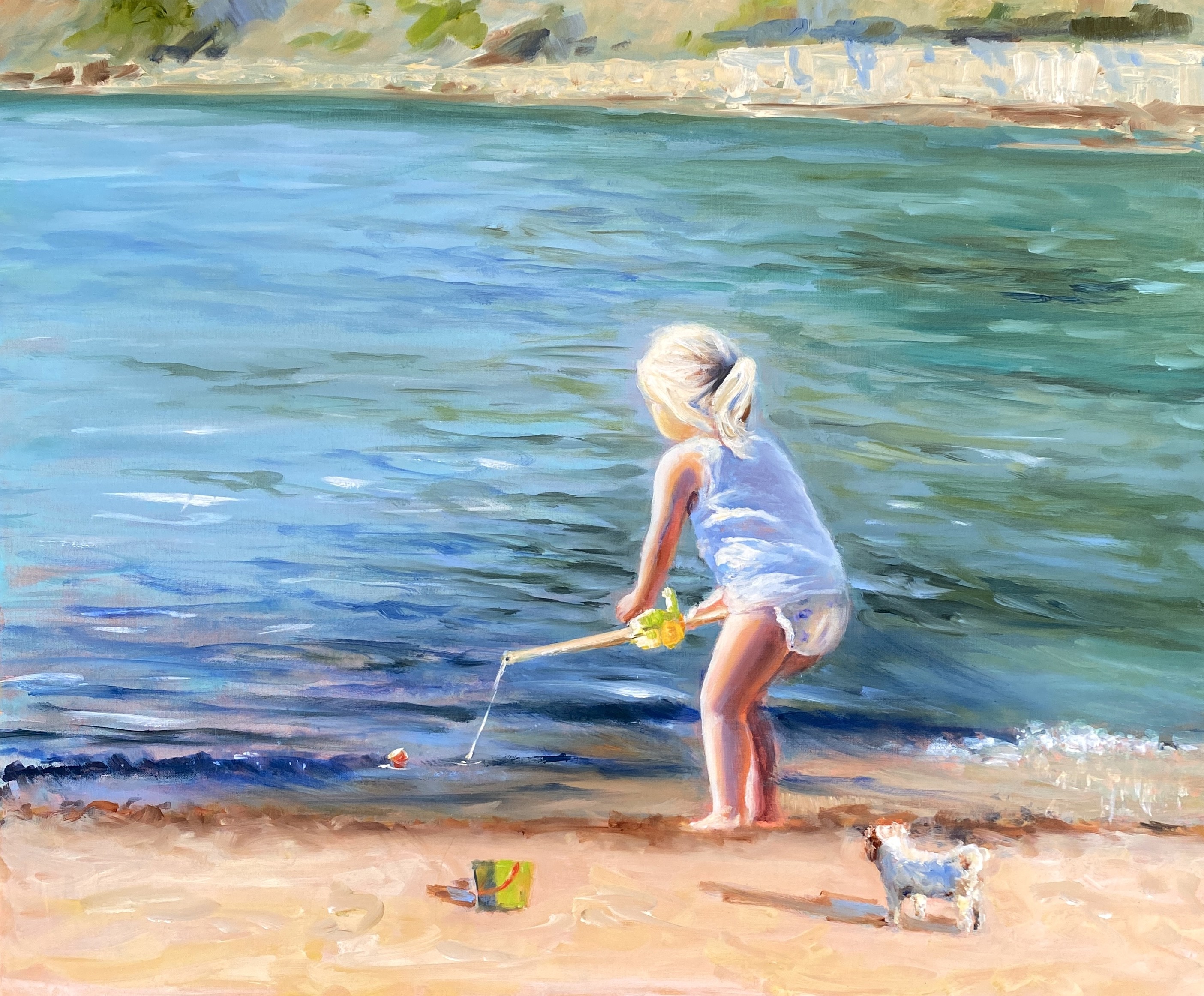 Anzhelika Muzychenko, Game with waves Anzhelika Muzychenko, Game with waves