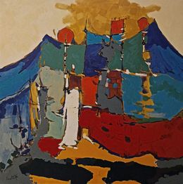 Gemälde, The Bride's Dance, Artyom Basenci
