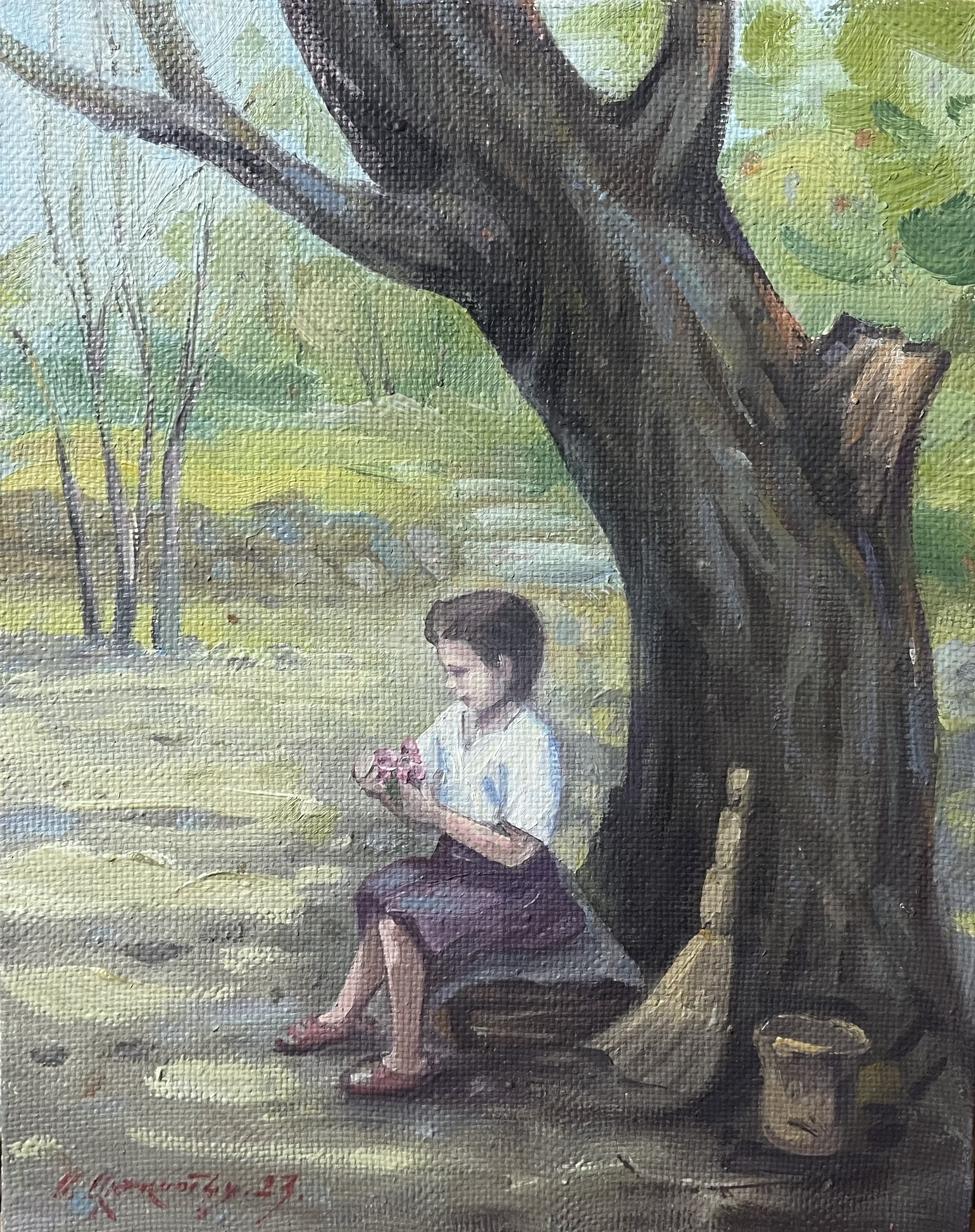 Samvel Atasunts, The Little Gardener Samvel Atasunts, The Little Gardener
