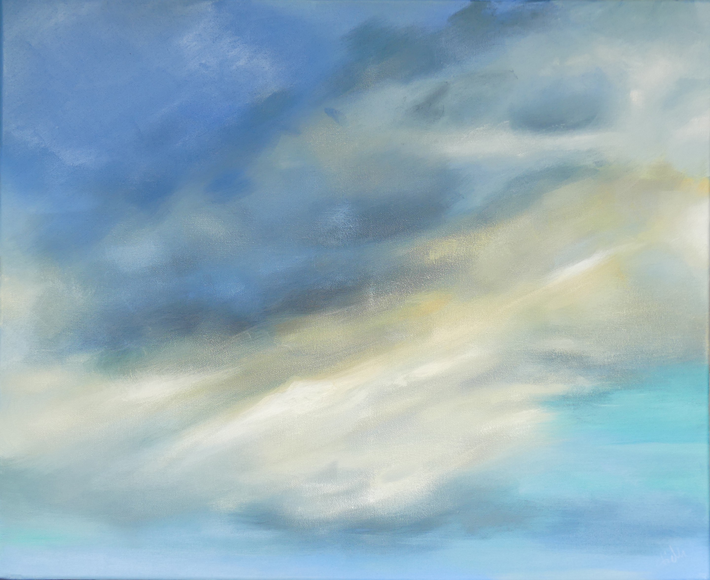 Sabine Eichler, Mélodie Céleste I (paysage, ciel, nuages) Sabine Eichler, Mélodie Céleste I (paysage, ciel, nuages)