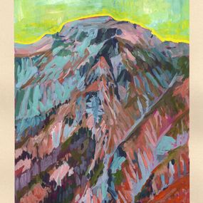 Gemälde, Etude de montagne 2, Hugo Caddous
