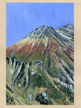 Gemälde, Etude de montagne 3, Hugo Caddous