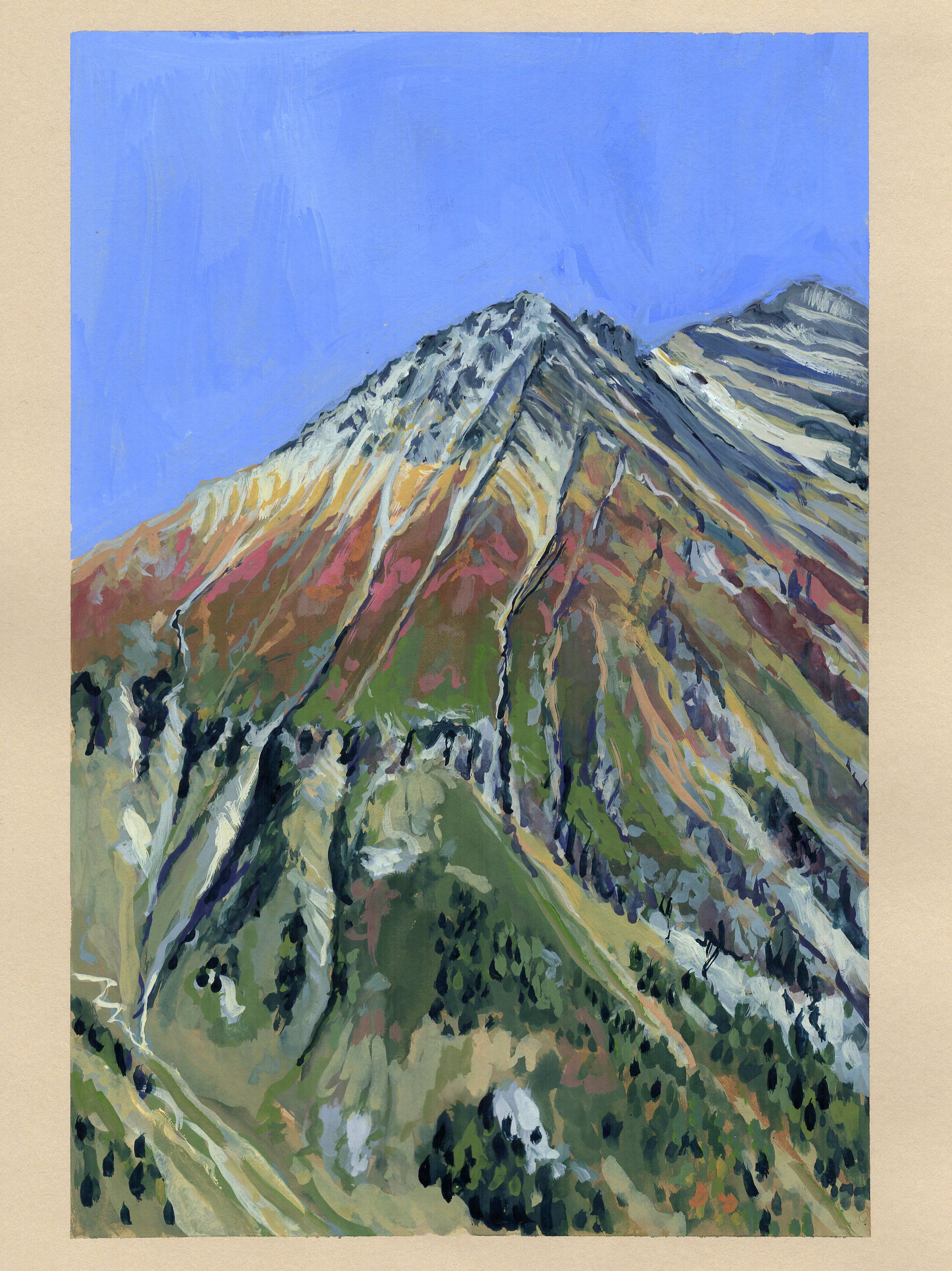 Hugo Caddous, Etude de montagne 3 Hugo Caddous, Etude de montagne 3