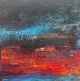 Painting, Variation abstraite 2, Nadine de Lespinats