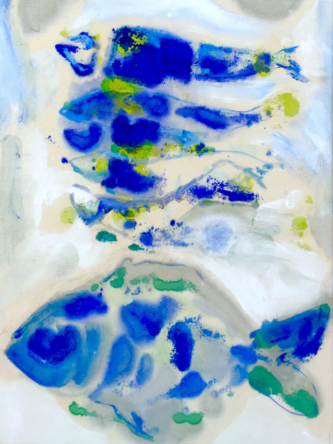 Laurence Leccia, Les poissons bleus et verts Laurence Leccia, Les poissons bleus et verts