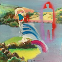 Gemälde, Nothing, Frédéric Batard
