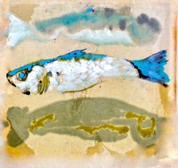 Gemälde, La sardine, Laurence Leccia