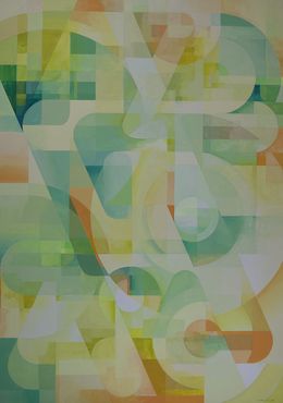 Gemälde, Hypnotic Variation, Olivier Swiz